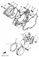 COVER   ENGINE 1 for Yamaha YZ 1992