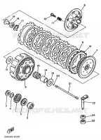 STARTER CLUTCH for Yamaha YZ 1992
