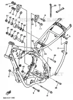 FRAME for Yamaha YZ 1992