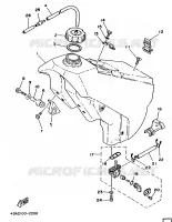 FUEL TANK for Yamaha YZ 1992