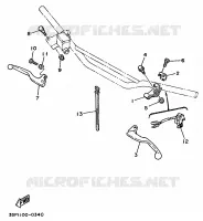 SWITCH / LEVER for Yamaha YZ 1992