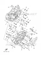 CRANKCASE for Yamaha YZF 2002