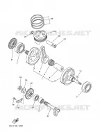 CRANKSHAFT / PISTON for Yamaha YZF 2002