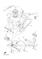 FUEL TANK for Yamaha YZF 2002