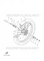 FRONT WHEEL for Yamaha YZF 2002