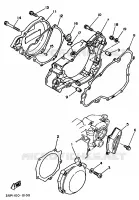 COVER   ENGINE 1 for Yamaha YZ 1993