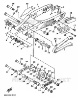 SWINGARM for Yamaha YZ 1993
