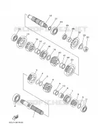 TRANSMISSION for Yamaha YZ 2001