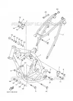FRAME for Yamaha YZ 2001