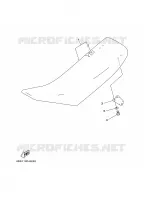 SEAT for Yamaha YZ 2001