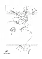 FRONT MASTER CYLINDER for Yamaha YZ 2001