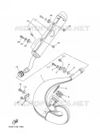 EXHAUST for Yamaha YZ 2001