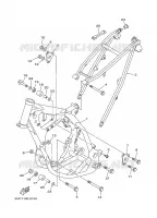 FRAME for Yamaha YZ 2001