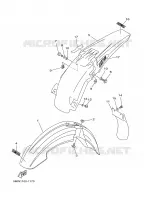 FENDER for Yamaha YZ 2001