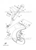 EXHAUST for Yamaha YZ 2001