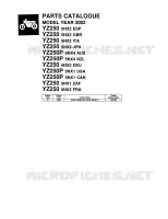 CATALOGUE for Yamaha YZ 2002