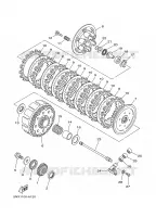 STARTER CLUTCH for Yamaha YZ 2002