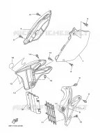 SIDE COVER for Yamaha YZ 2002