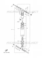 REAR SHOCK ABSORBER for Yamaha YZ 2002