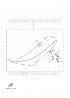 SEAT for Yamaha YZ 2002