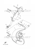 EXHAUST for Yamaha YZ 2002