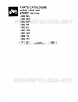 CATALOGUE for Yamaha YZF 1998