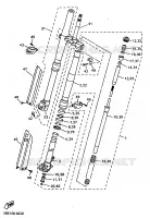 FRONT FORK for Yamaha YZF 1998