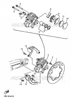 REAR BRAKE CALIPER for Yamaha YZF 1998