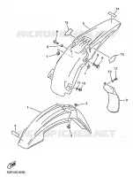 FENDER for Yamaha YZF 1999