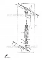 REAR SHOCK ABSORBER for Yamaha YZF 1999