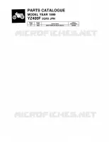 CATALOGUE for Yamaha YZF 1999