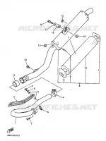 EXHAUST for Yamaha YZF 1999