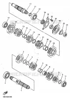 TRANSMISSION for Yamaha YZF 1999