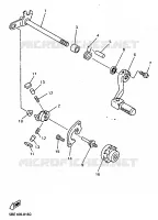 GEAR SHIFT SHAFT / LEVER for Yamaha YZF 1999
