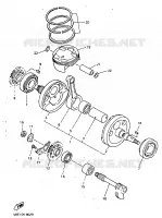 CRANKSHAFT / PISTON for Yamaha YZF 1999