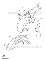 FENDER for Yamaha YZF 1999