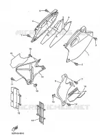 SIDE COVER for Yamaha YZF 1999
