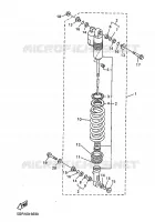 REAR SHOCK ABSORBER for Yamaha YZF 1999