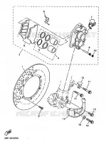 FRONT BRAKE CALIPER for Yamaha YZF 1999