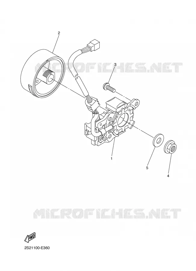 IGNITION Yamaha MOTO 450 2006 YZF  YZ450F