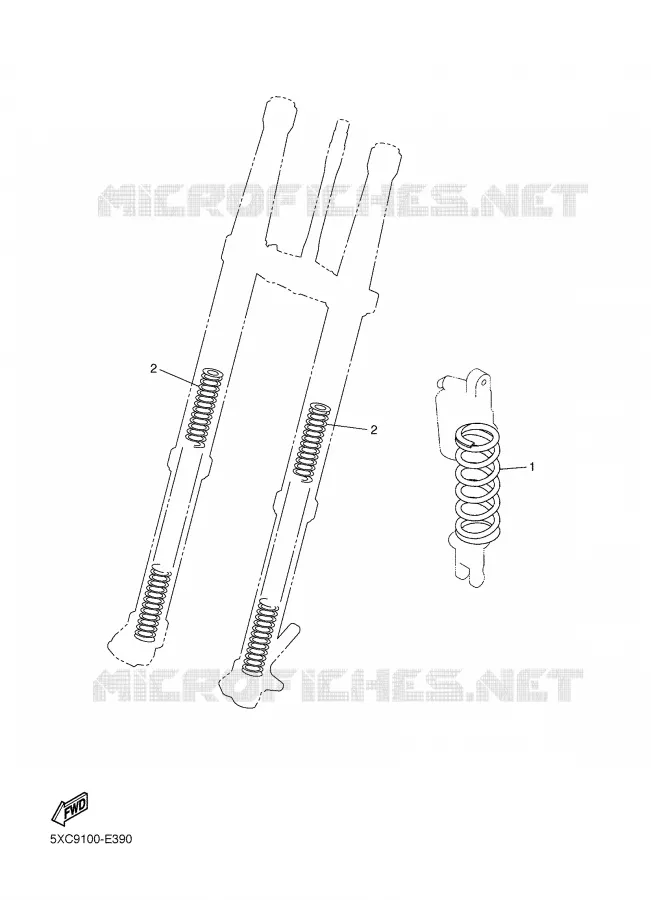 ALTERNATIVE CHASSIS  Yamaha MOTO 450 2006 YZF  YZ450FV