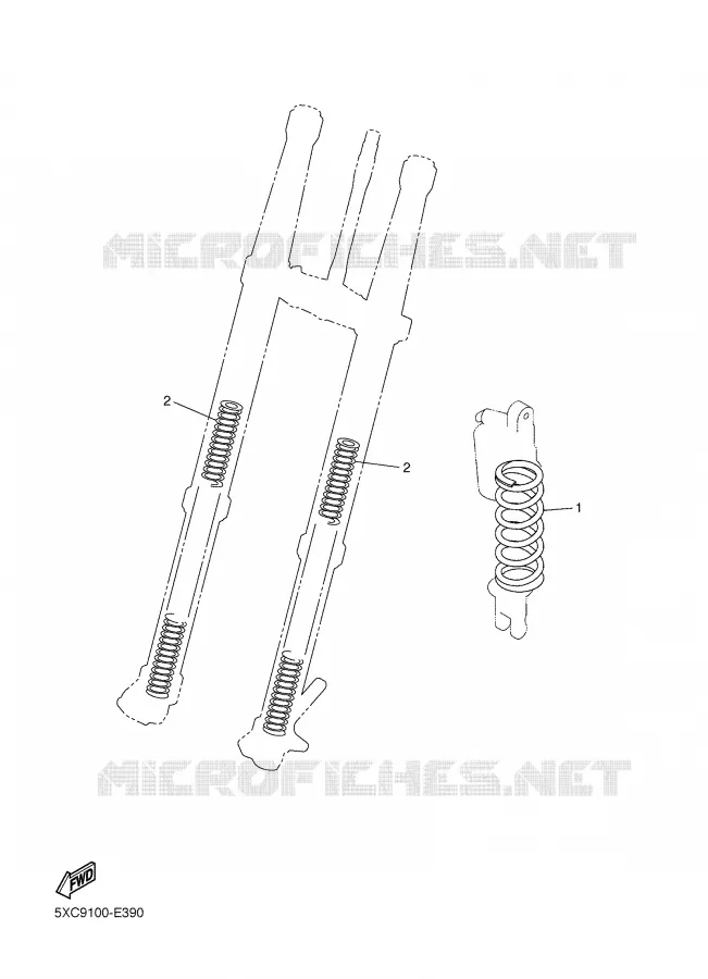 ALTERNATIVE CHASSIS  Yamaha MOTO 450 2008 YZF  YZ450FX