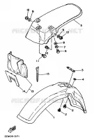 FENDER for Yamaha YZ 1988