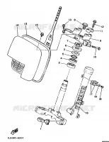 STEERING for Yamaha YZ 1988