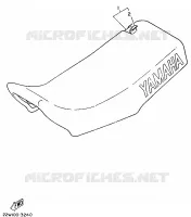 SEAT for Yamaha YZ 1988