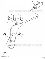 EXHAUST for Yamaha YZ 1988