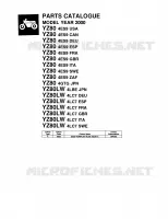 CATALOGUE for Yamaha YZ 2000