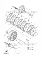 STARTER CLUTCH for Yamaha YZ 2000