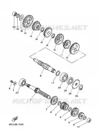 TRANSMISSION for Yamaha YZ 2000