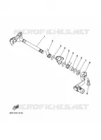 GEAR SHIFT SHAFT / LEVER for Yamaha YZ 2000